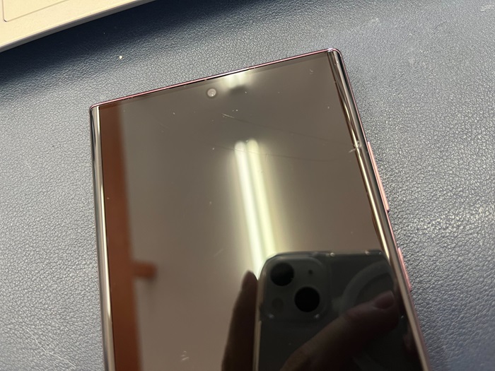 豊田市】Galaxy S22 Ultra 画面割れ修理 まちスマGAZA豊田店