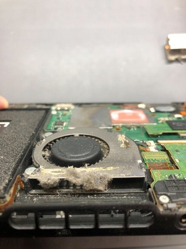 Nintendo Switchの冷却ファン故障