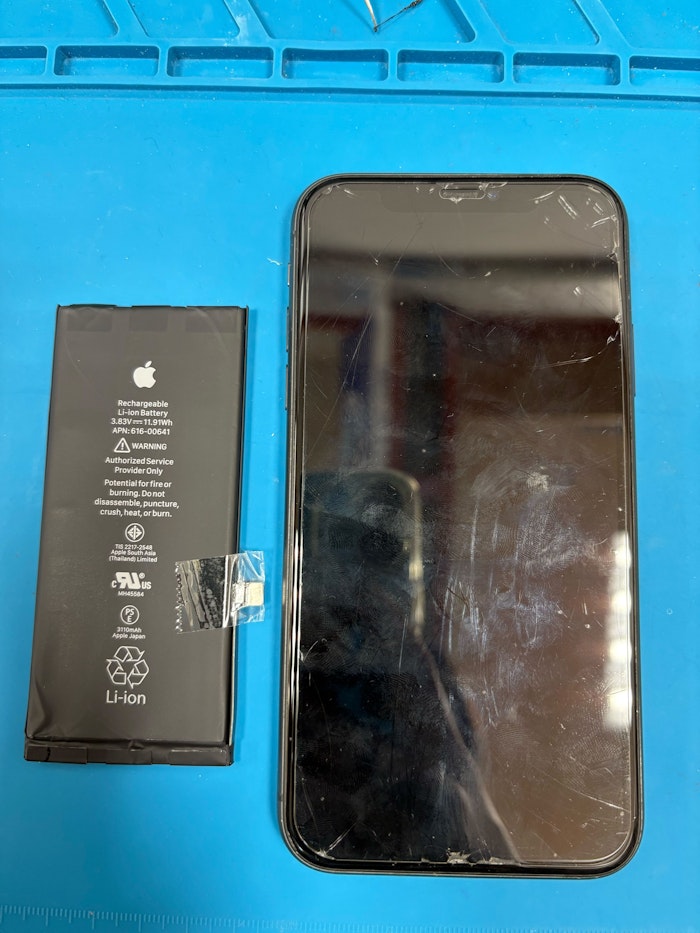 iPhone　修理　バッテリー