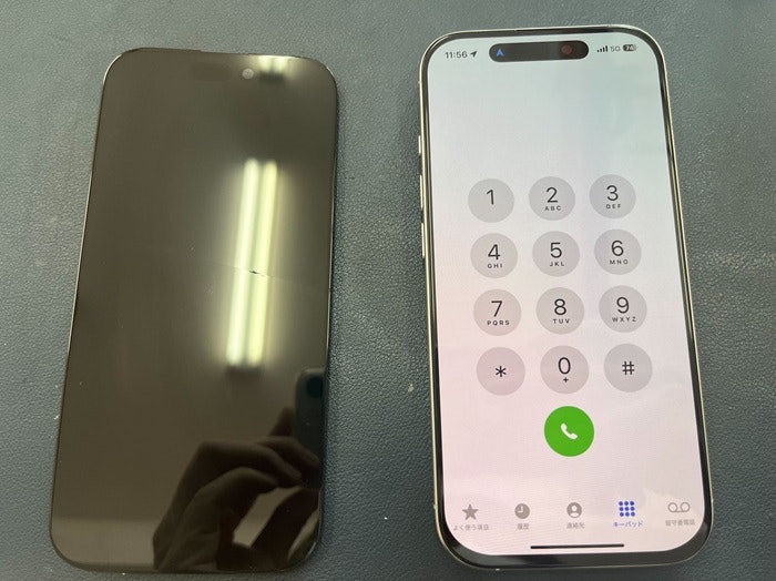 iPhone 16Pro　画面割れ　画面修理　画面交換　液晶割れ　液晶修理　液晶交換