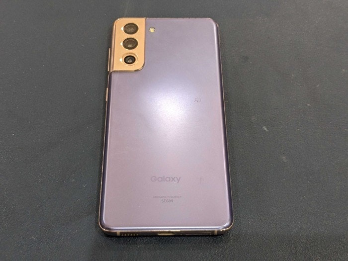 Galaxy S21 5G 液晶もれ　タッチ効かない　画面真っ暗　修理　画面交換