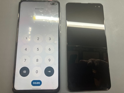 小牧市】AQUOS sense4 Plus 画面に縦線 画面交換 【Android修理】
