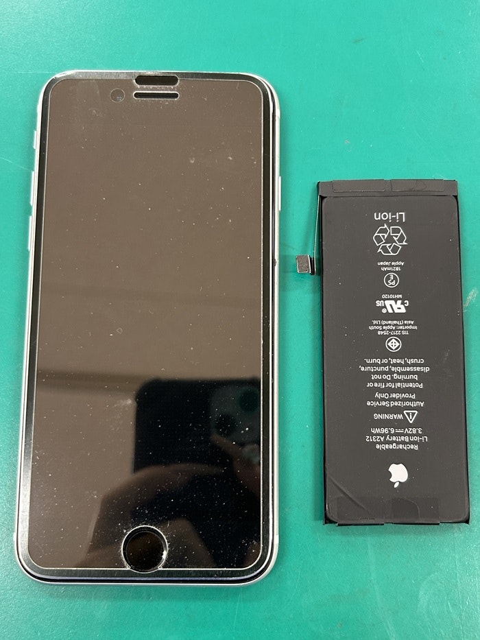 iPhone アイフォン　あいふぉん　修理　バッテリー交換