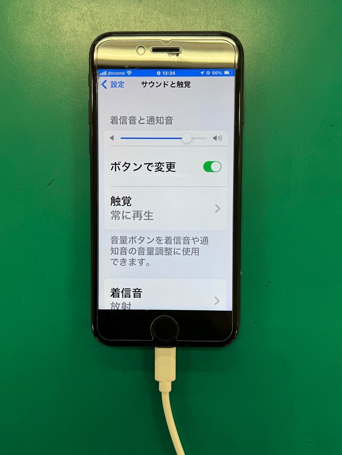 iPhoneSE3　充電口交換