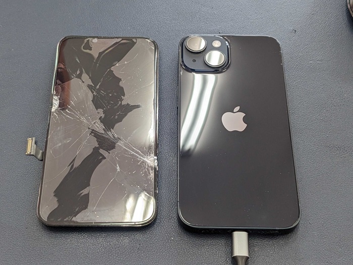 iPhone 14  画面割れ 液晶割れ ガラス割れ 修理 故障 交換 直す 治す