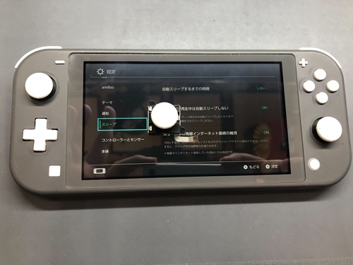 Switch lite 左スティックの押し込みが反応しない【イオン春日井店】