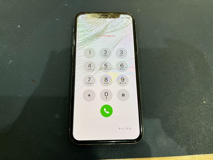 豊田市】iPhone X 画面修理 まちスマGAZA豊田店