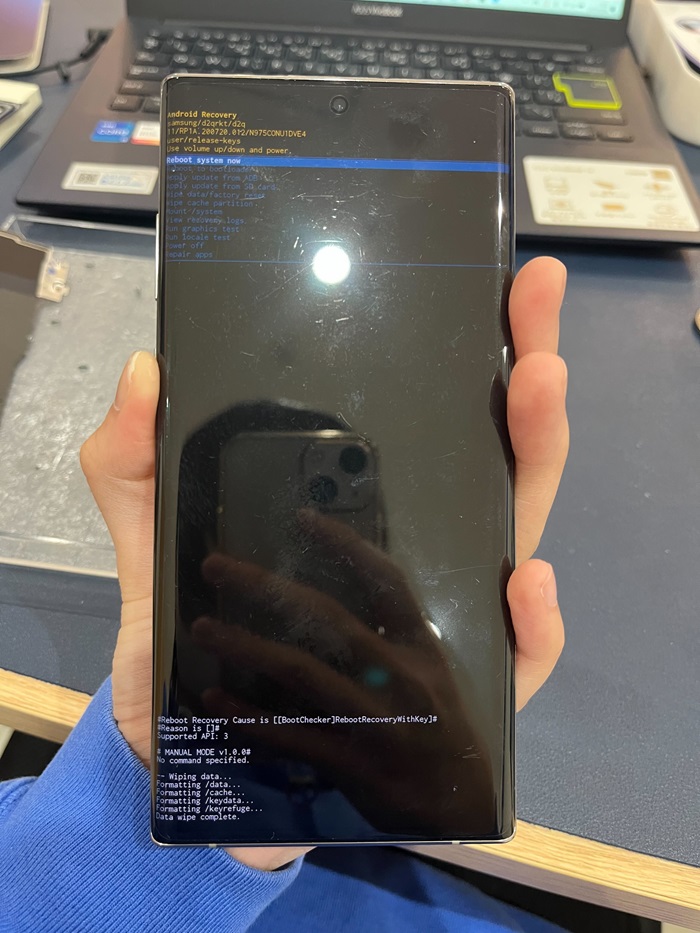 📱 Galaxy Note10＋ 画面ロック解除対応 強制初期化【まちスマ 岡崎店