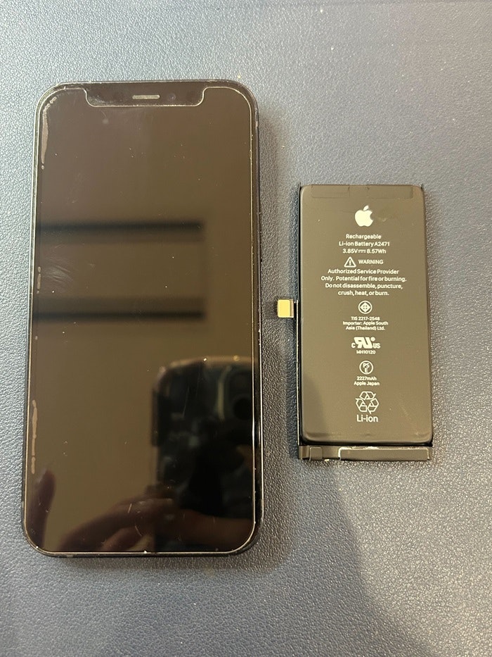 iPhone 12 mini バッテリー交換