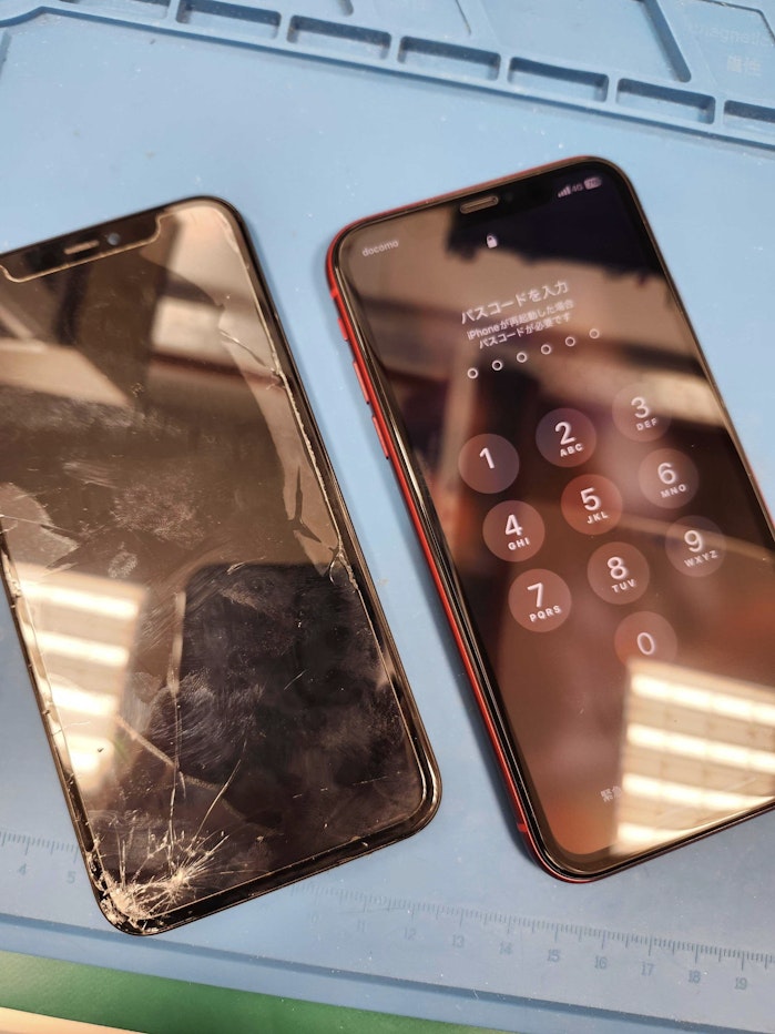 iPhone11 画面割れ