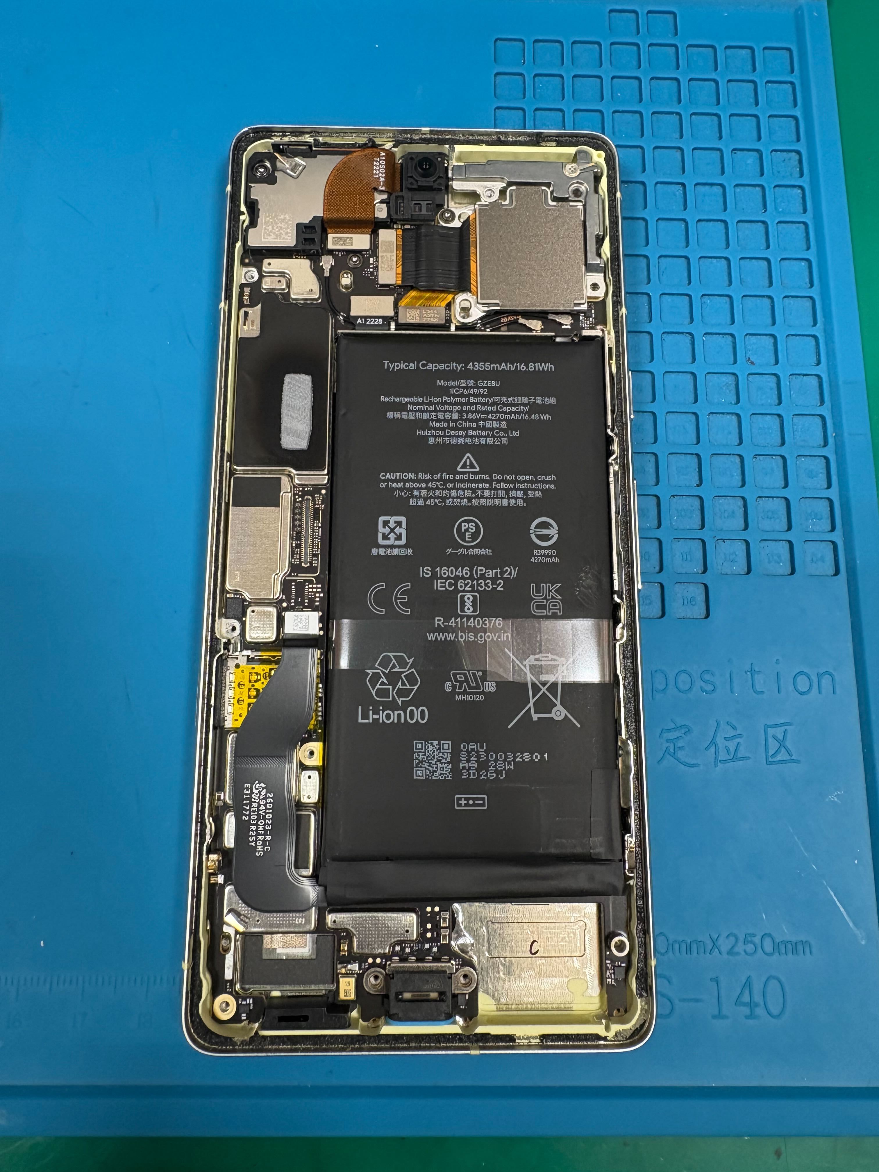 Google pixel 7 バッテリー膨張🧨 バッテリー交換【イオン豊橋南】
