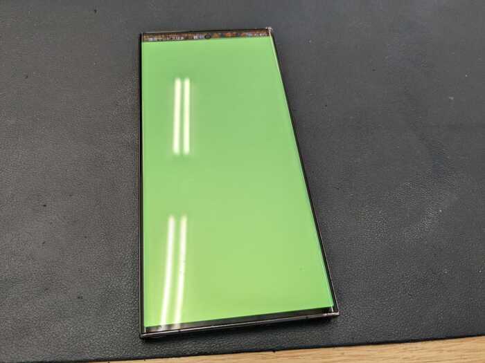 📱 Galaxy S23 Ultra 画面表示不良（緑表示）修理【まちスマ 岡崎店】🪛✨