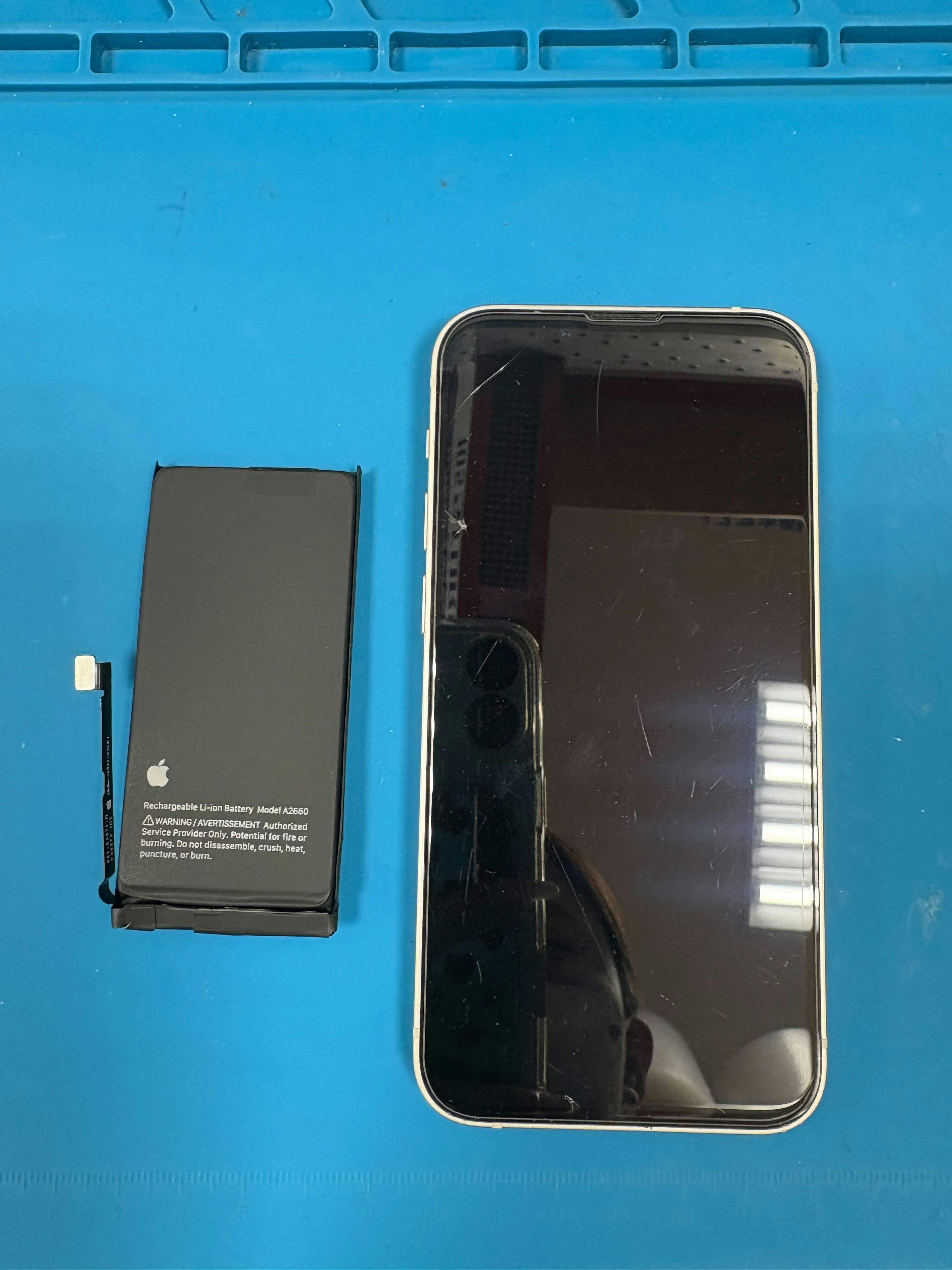 iPhone13mini　バッテリー交換　即日