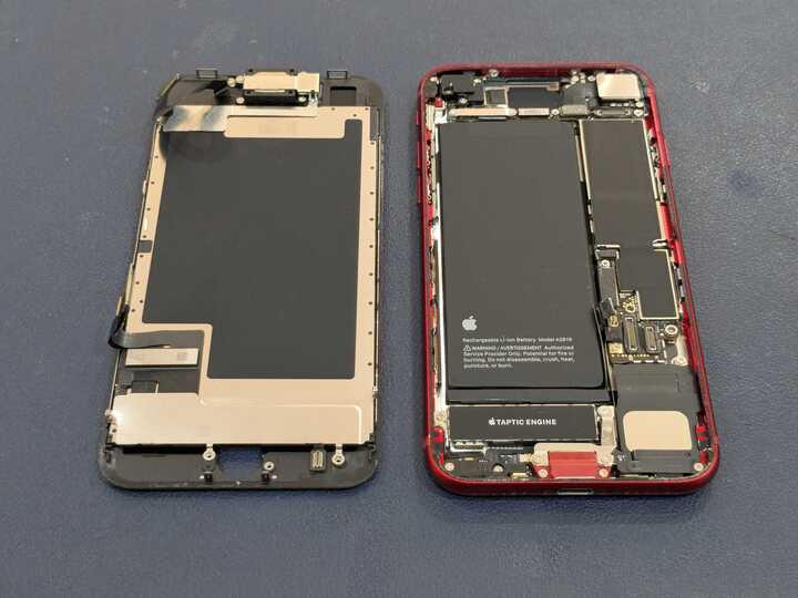 【ホームボタン故障の動作不良あり】iPhoneＳＥ(第３世代)RED 残債等無し 豊田市】iPhone SE（第3世代）の画面交換修理！ホームボタンが反応