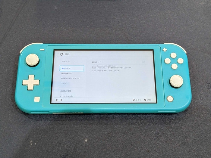 switchLite スイッチライト 電源不良 電源入らない 画面映らない 充電できない