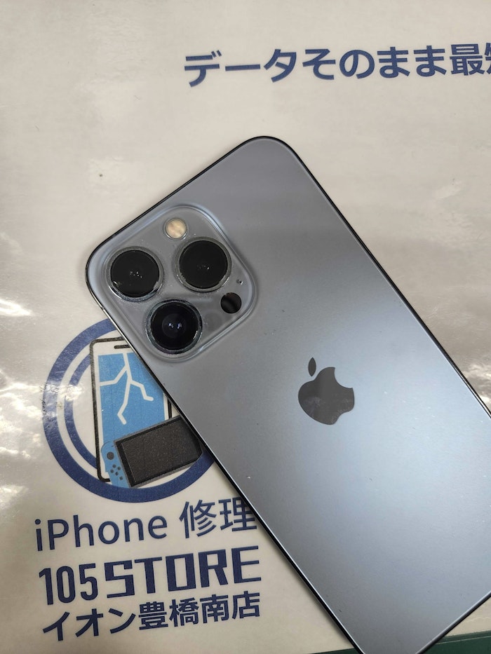 iphone13pro　レンズ交換　カメラレンズ割れ