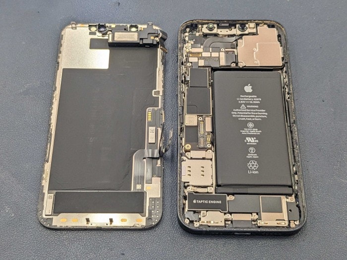 あいふぉん　iPhone 12 バッテリー　経年劣化　サービス表記　減り早い　交換　修理