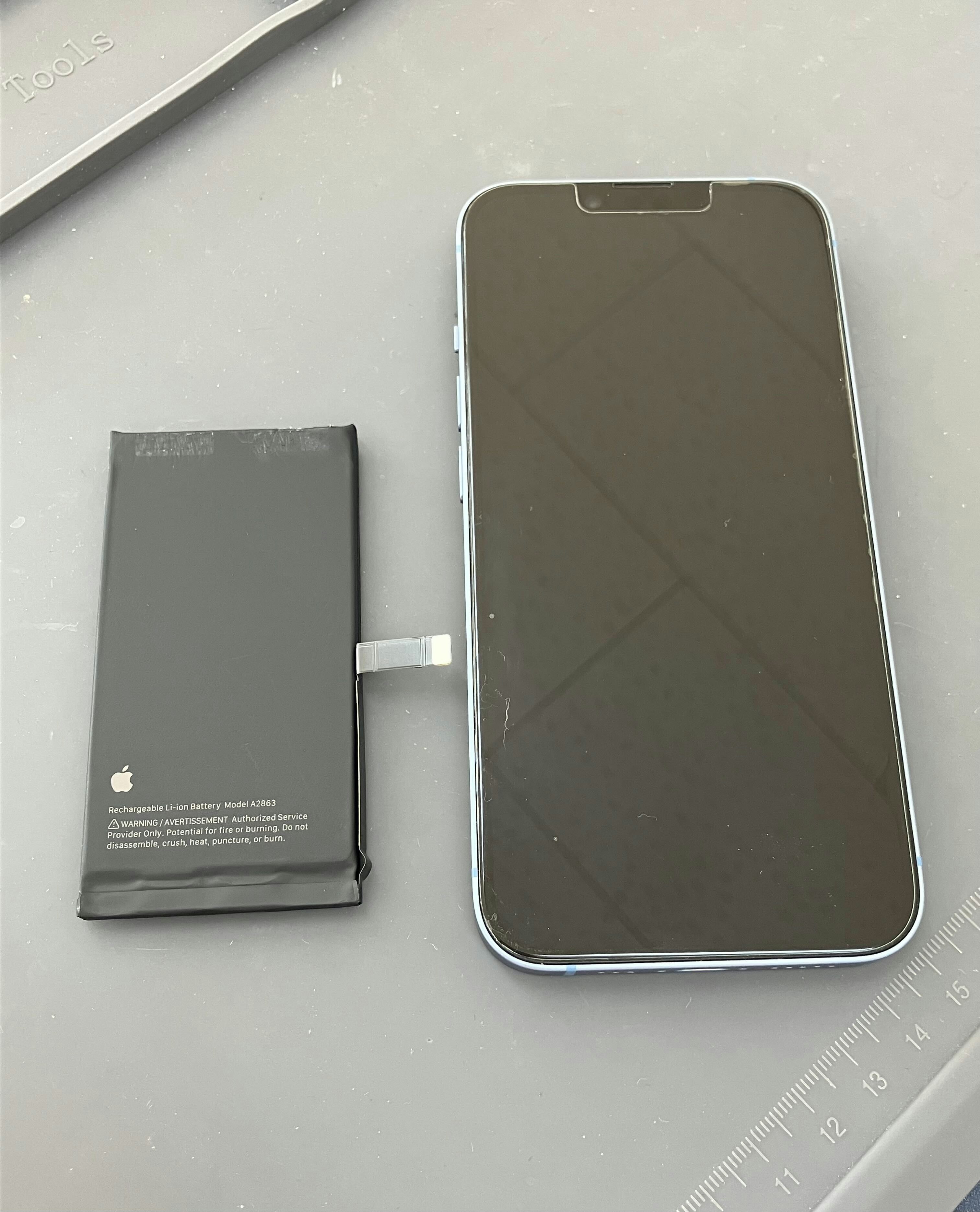 iPhone14　バッテリー劣化　バッテリー交換　豊川　豊橋　新城　蒲郡　浜松