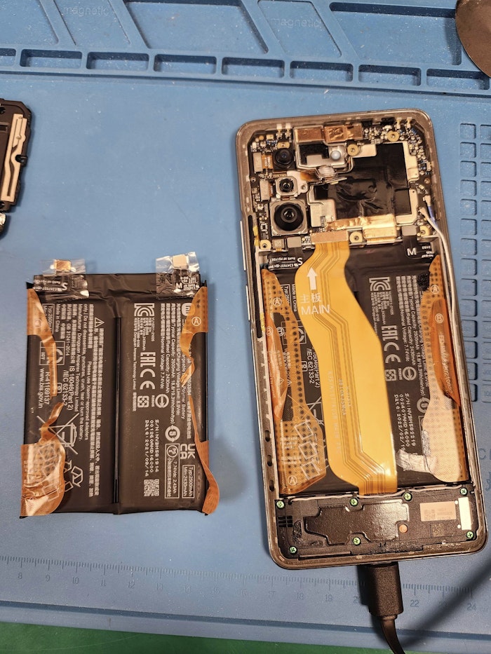 Xiaomi 11TPro　バッテリー交換