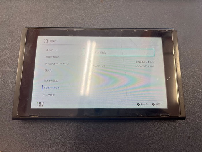 switch 画面修理 液晶 液晶交換 表示おかしい