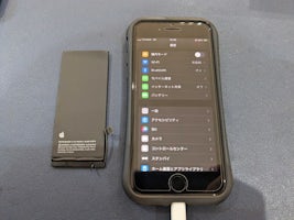 【豊田市】iPhoneSE 第3世代 SE3 バッテリー交換 まちスマGAZA豊田店