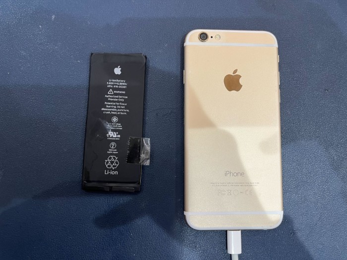 iPhone 6s バッテリー交換 【豊田】