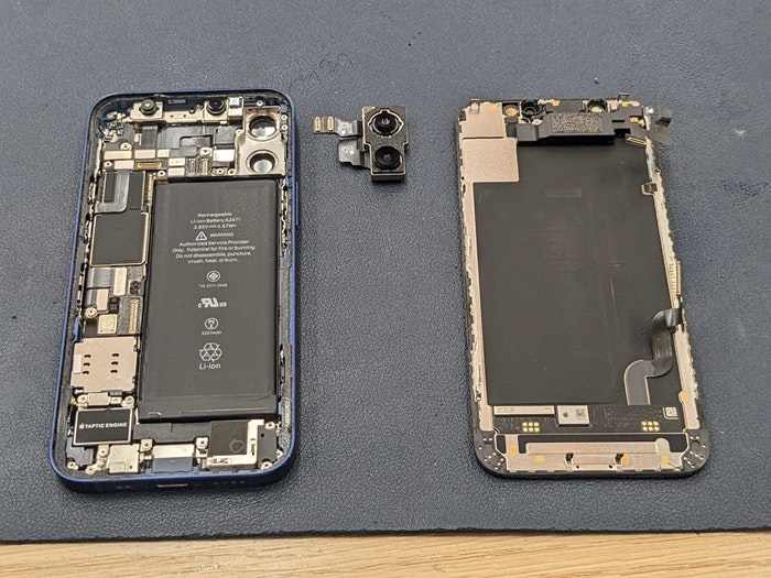 iPhone12mini カメラ　バッテリー　カメラ修理