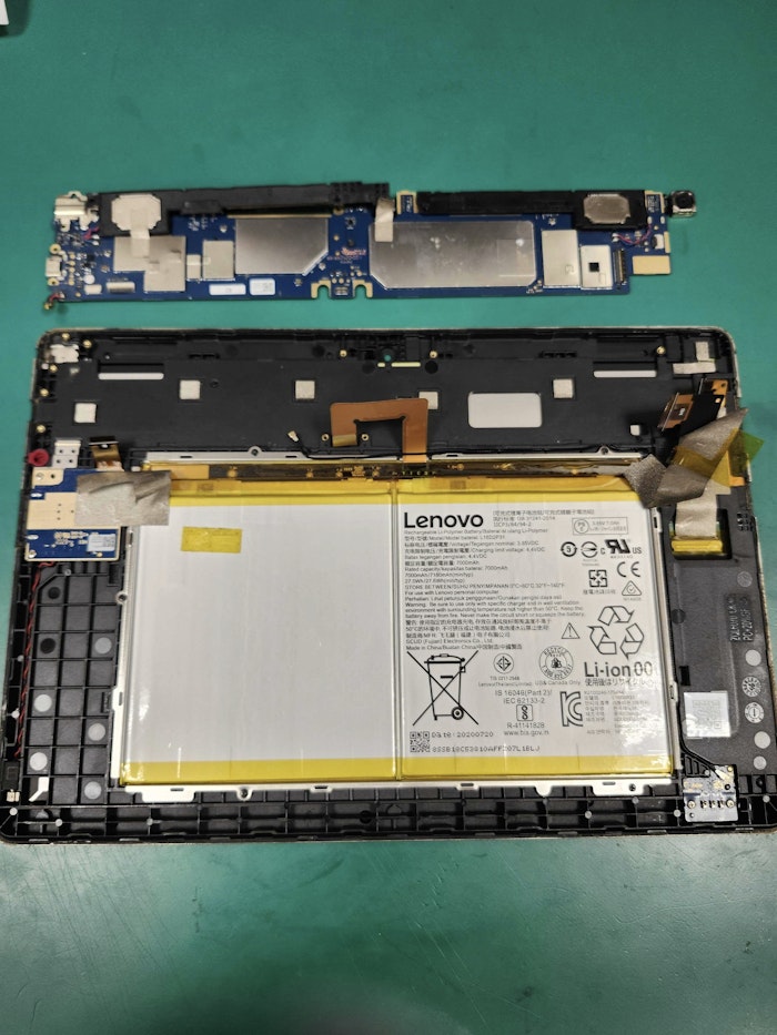 LenovoTab5 画面修理 画面交換