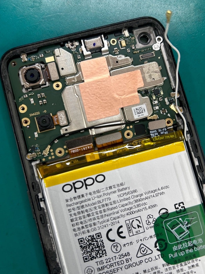 OPPO A55s 5G　画面修理