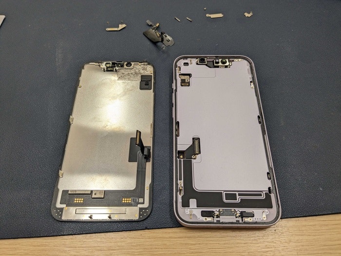iPhone 14 水没 水濡れ 画面故障 液晶故障 画面交換 液晶交換 壊れた 修理 治す 直す