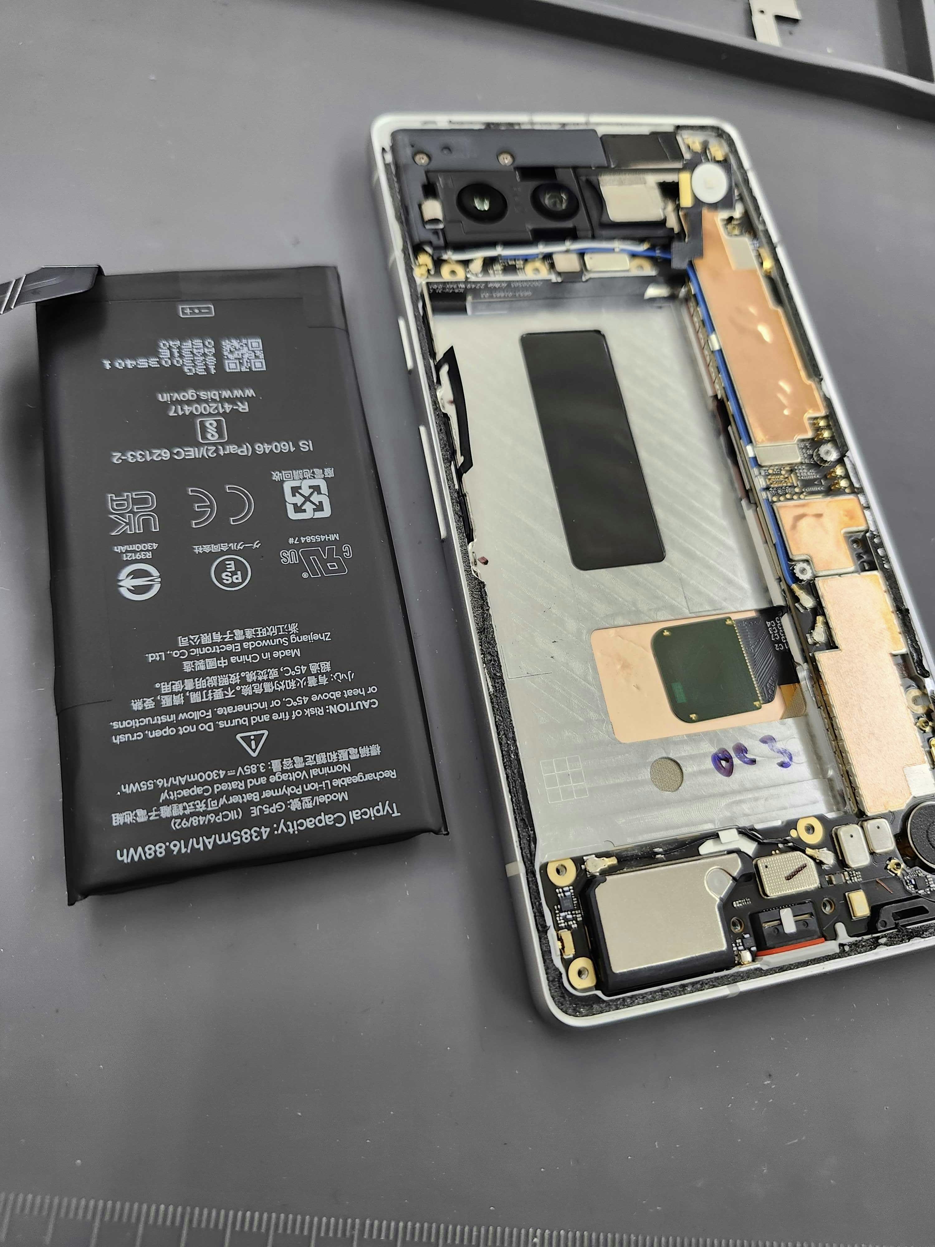 バッテリー交換　Googlepixel7a　一宮市