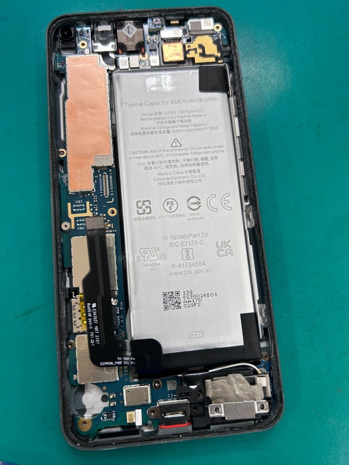 pixel 5a バッテリー修理　交換