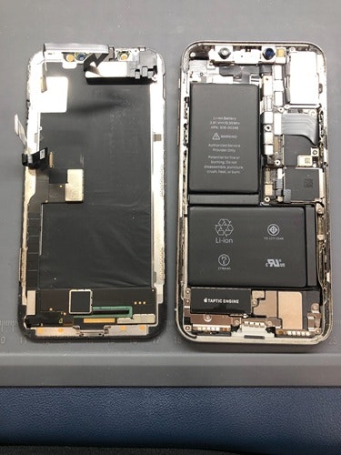 iPhoneX　画面交換即日　豊橋