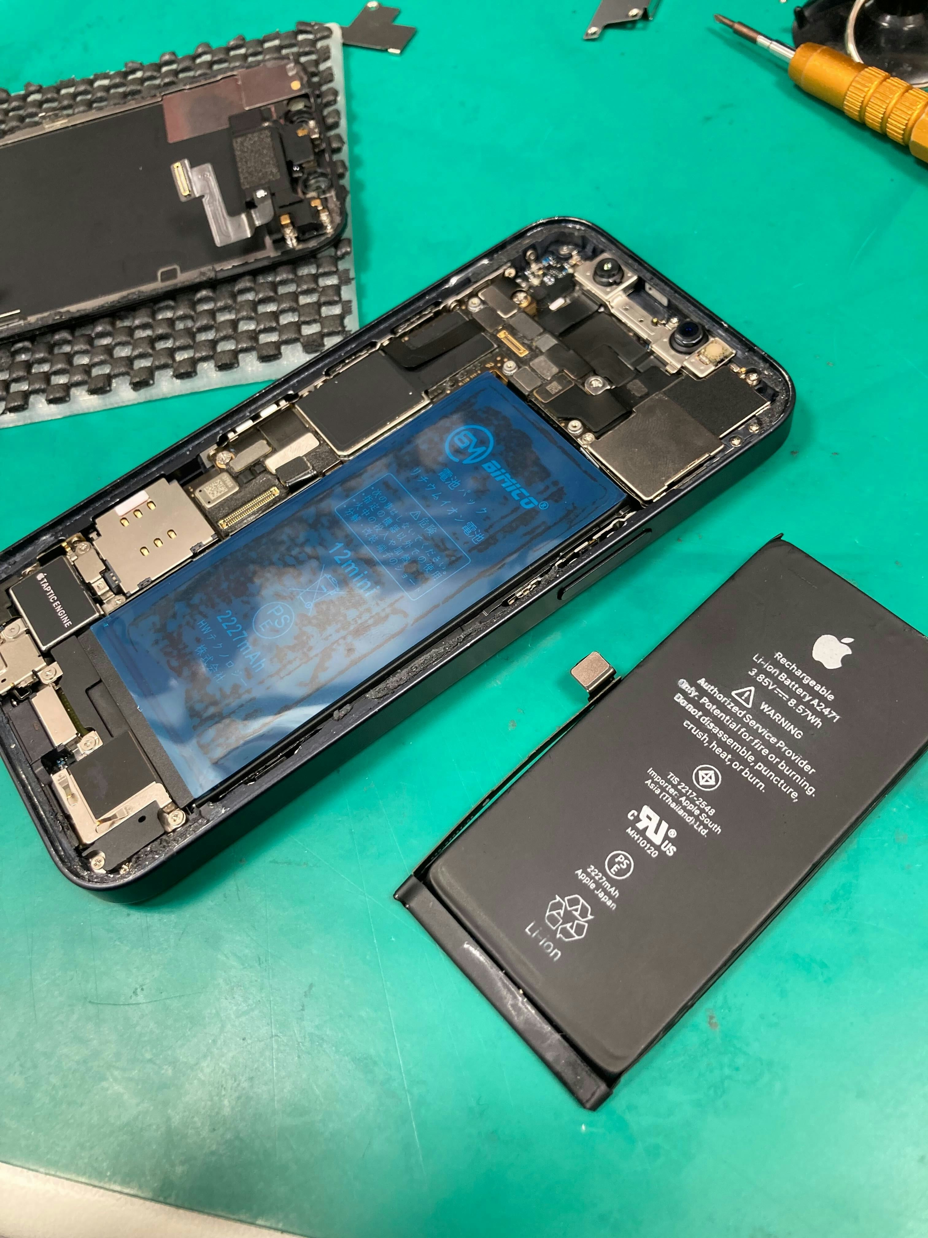 iPhone12mini　修理