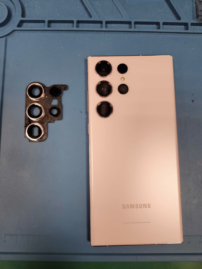 GalaxyS23ultra　レンズ交換