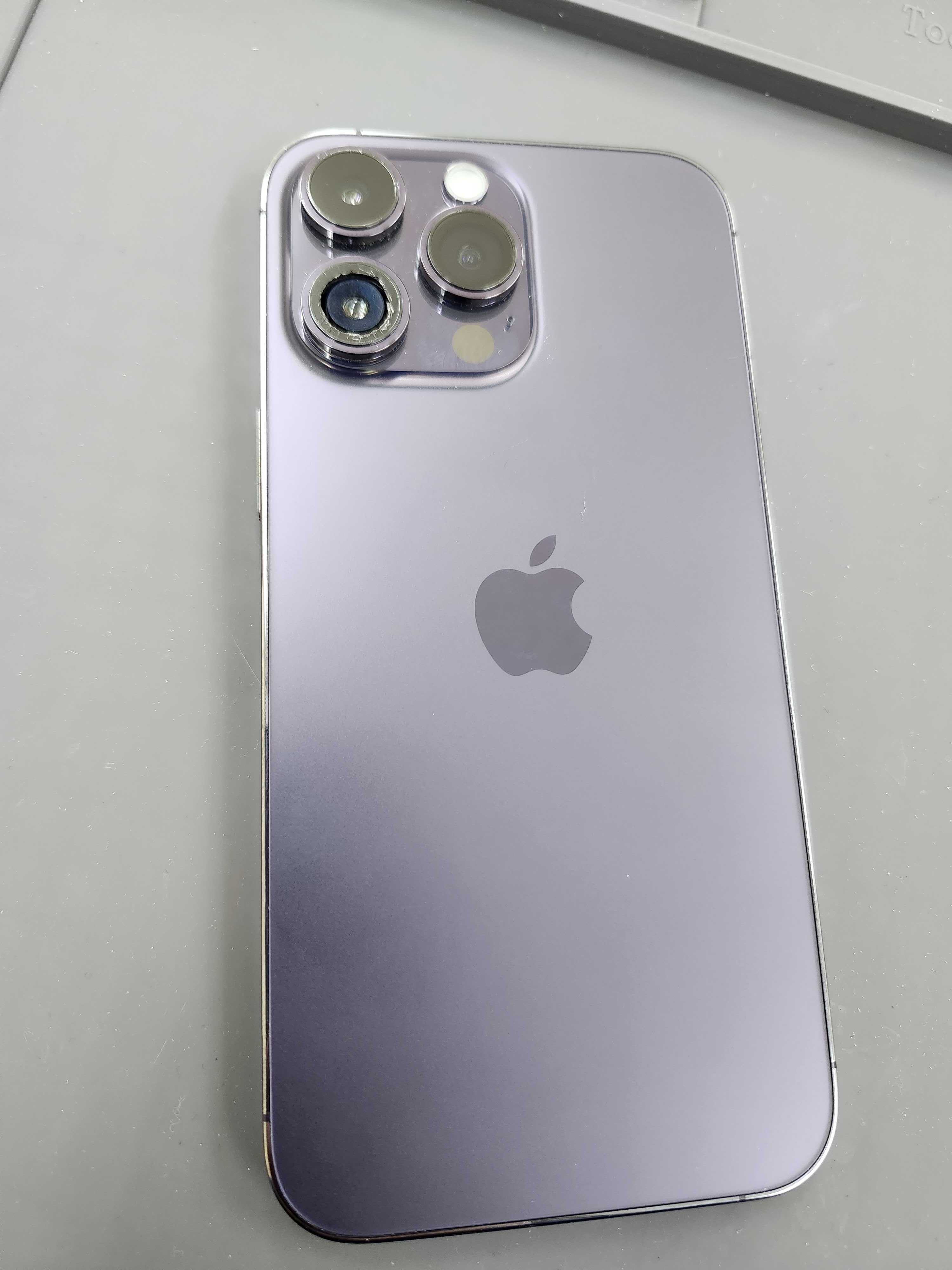 iPhone14Pro シルバー 本体【カメラレンズに傷あり】 春日井市】iPhone 14 Pro Maxのカメラレンズ交換割れたカメラレンズも