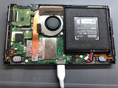 Nintendo Switchの冷却ファン故障