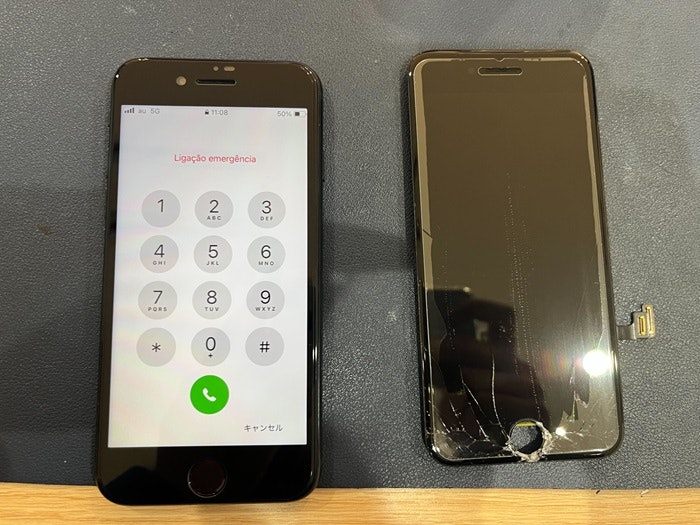 iPhoneSE3 画面修理　画面交換　液晶修理　電源不良　起動不良