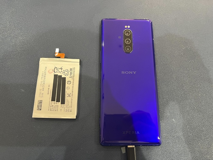 豊田市】Xperia 1 バッテリー交換 まちスマGAZA豊田店