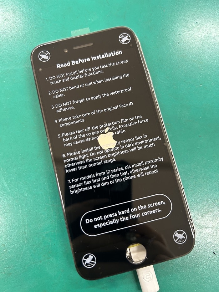 iPhone　あいふぉん　アイフォン　修理　画面