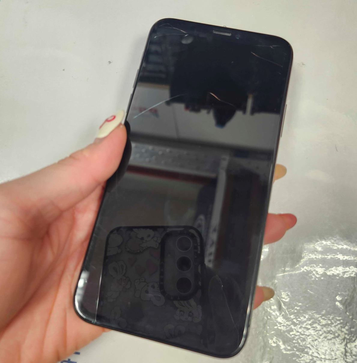 iPhoneXS　iPhone　iPhone修理　修理　即日　データそのまま　画面交換　画面修理　豊川　豊橋　新城　蒲郡　湖西　浜松