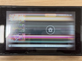 【豊川市・当日修理】Nintendo Switchの画面に線が出る！？液晶不良をパネル交換で即日修理しました！