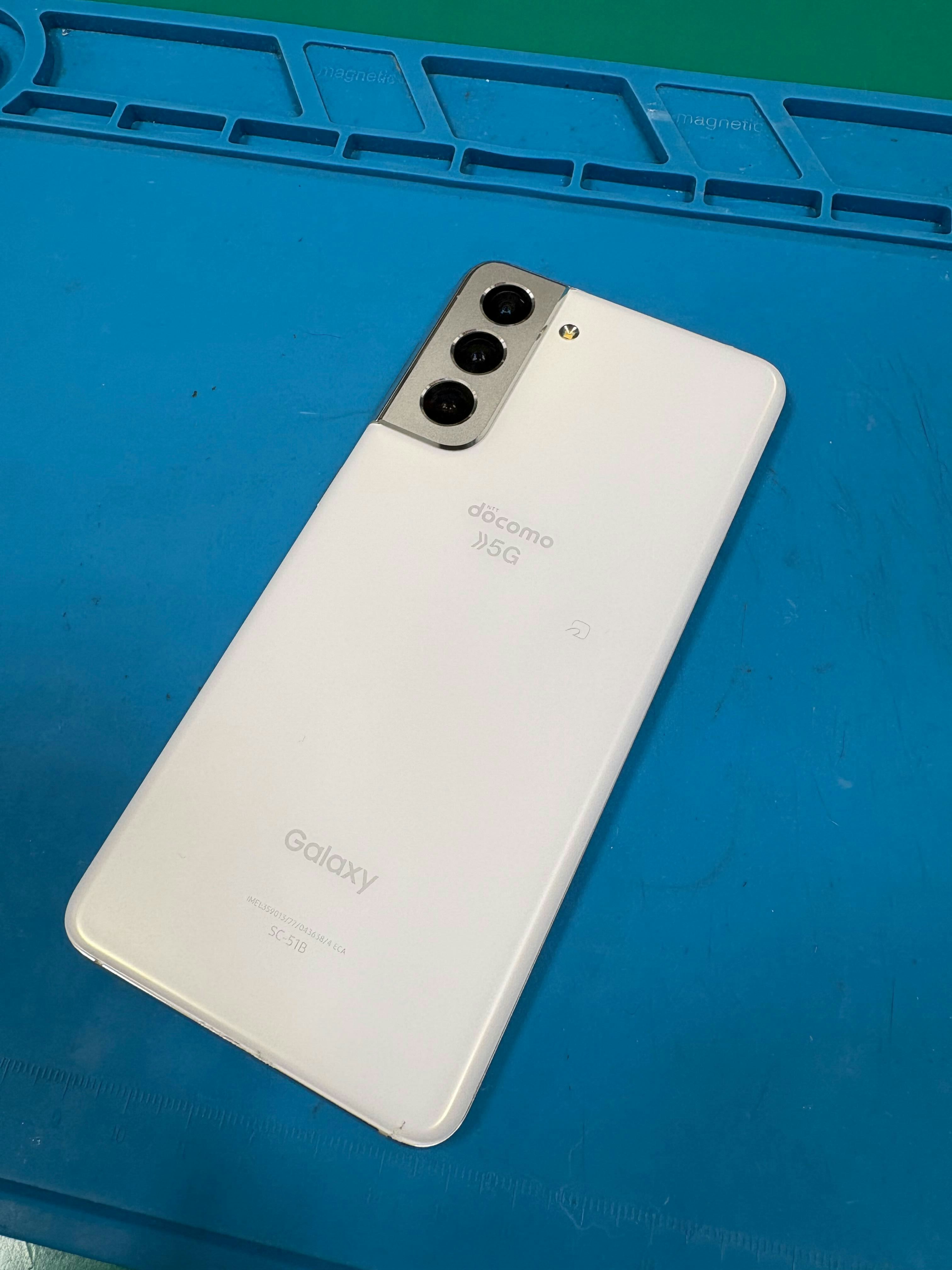 GalaxyS21　バッテリー交換　豊橋スマホ修理