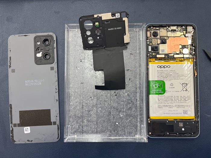 岡崎市】OPPO Reno7a バッテリー交換 まちスマ岡崎店