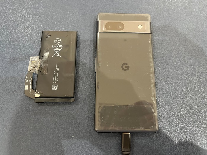 岡崎市】Pixel 7a バッテリー交換 まちスマ岡崎店