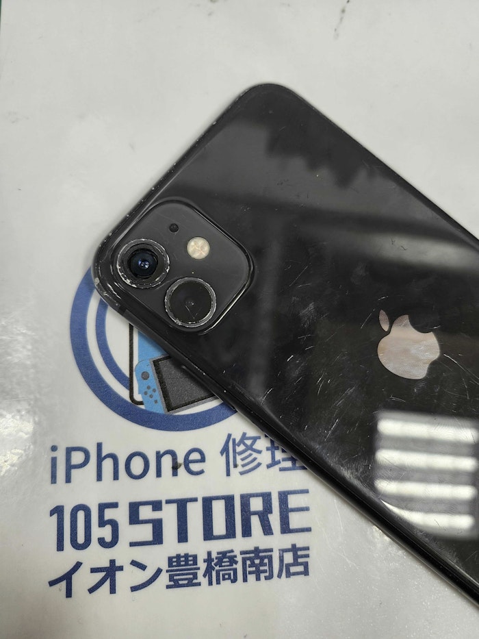 iphone11　カメラレンズ割れ　レンズ交換　レンズ割れ　レンズ修理