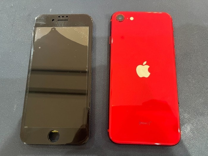 あいふぉん　アイフォン　iPhone SE3　ホームボタン 押せない 効かない 使えない