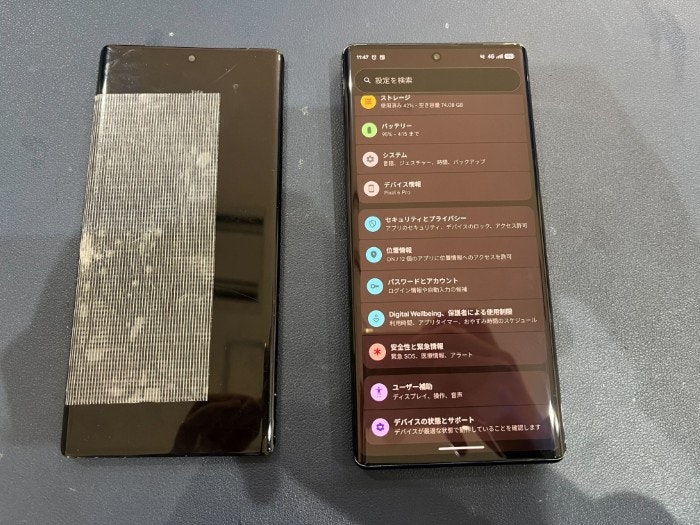 Pixel 6Pro 画面修理 画面交換 液晶修理 液晶交換