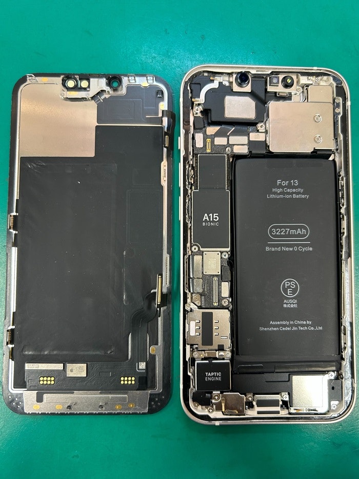 iPhone13　タッチ決済できない　NFCアンテナ交換　春日井市・高蔵寺・瀬戸市・尾張旭市・多治見市・長久手市・守山区・名古屋