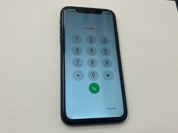 iPhone XR アイフォン 表示不良　画面割れ　ひび割れ　落下　ゴーストタッチ　タッチ効かない　画面修理　交換